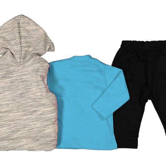 NEW with Tags Baby Clothing 3-Piece Cotton Set for Newborn Baby Girls and Boys - Picture 2 of 4